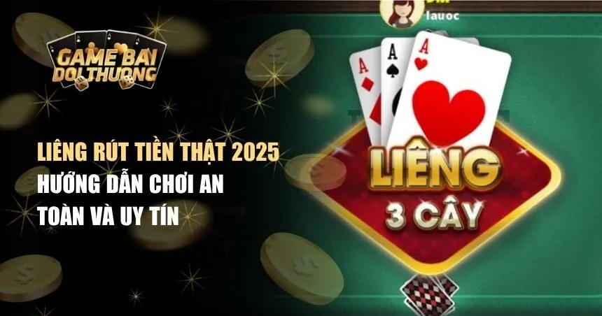 Liêng rút tiền thật