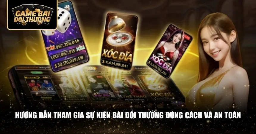 Hướng dẫn tham gia sự kiện bài đổi thưởng đúng cách và an toàn